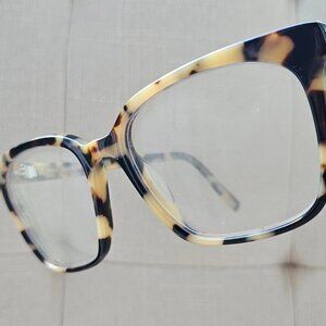 Warby Parker Women Glasses Frame Black/Brown Tone HUGHES M 195 52[]17 140 Unisex